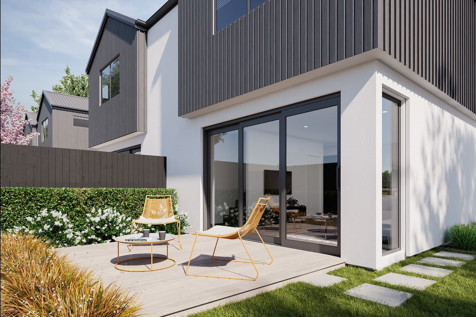 A new home build render in Christchurch ready for construction with South Projects